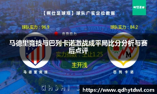 马德里竞技与巴列卡诺激战成平局比分分析与赛后点评